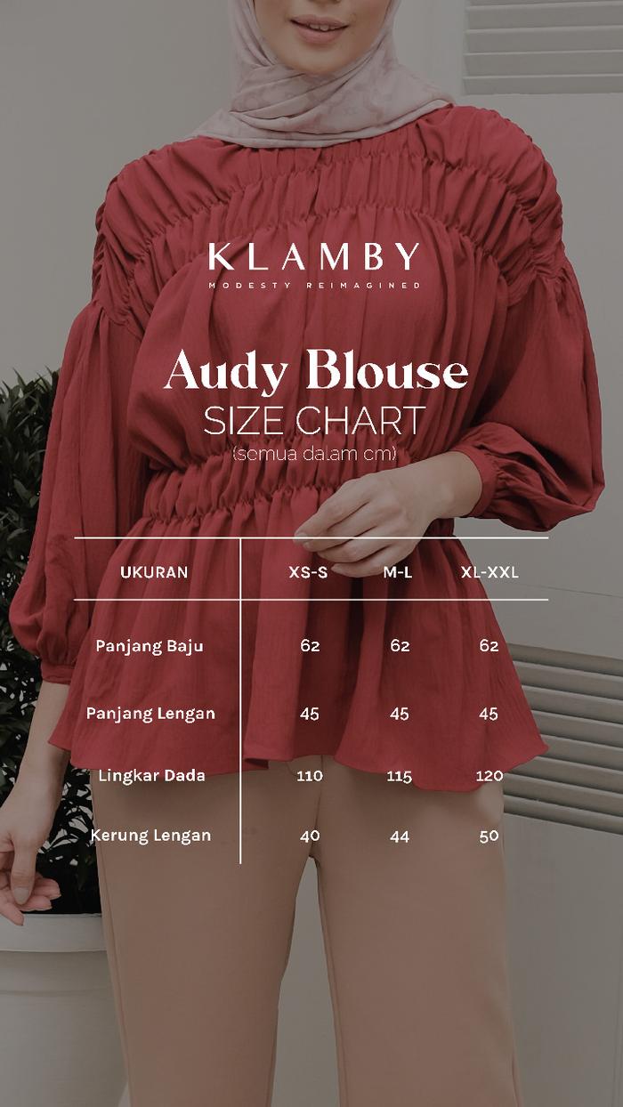 Audy Blouse Bluemoon