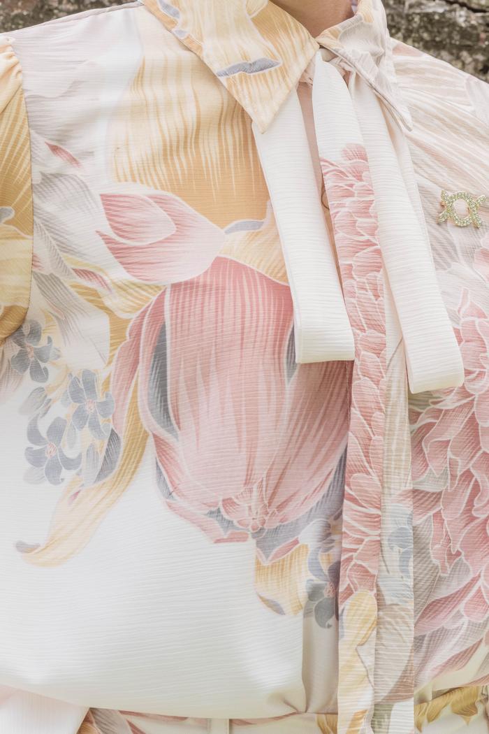 Alyssa Blouse in Poppy Blush