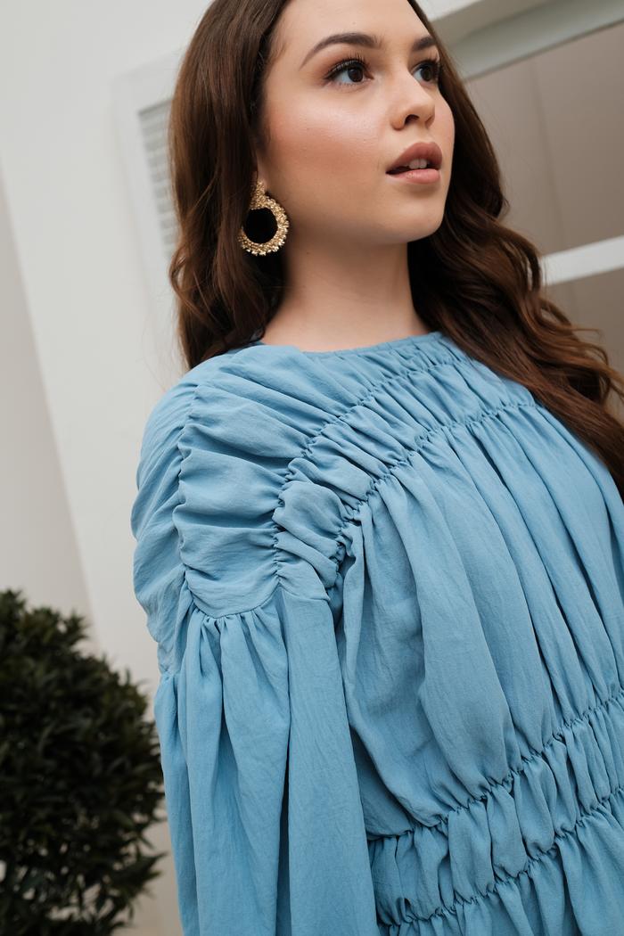 Audy Blouse Bluemoon