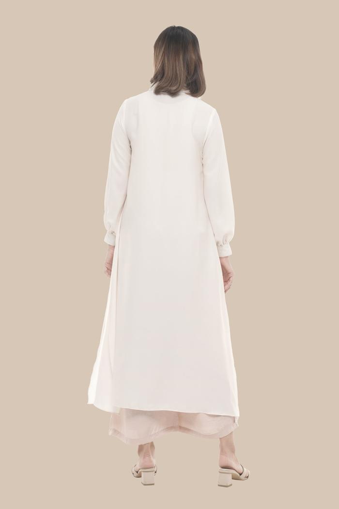 Stella Shirt Dress White