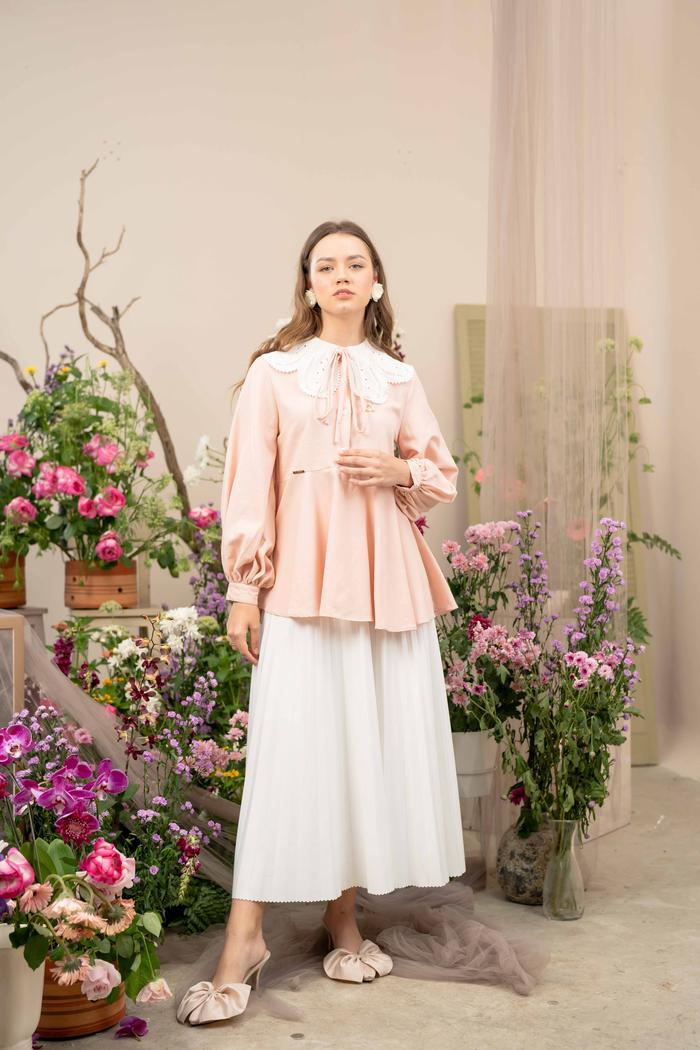 Oxford Blouse Sour Peach