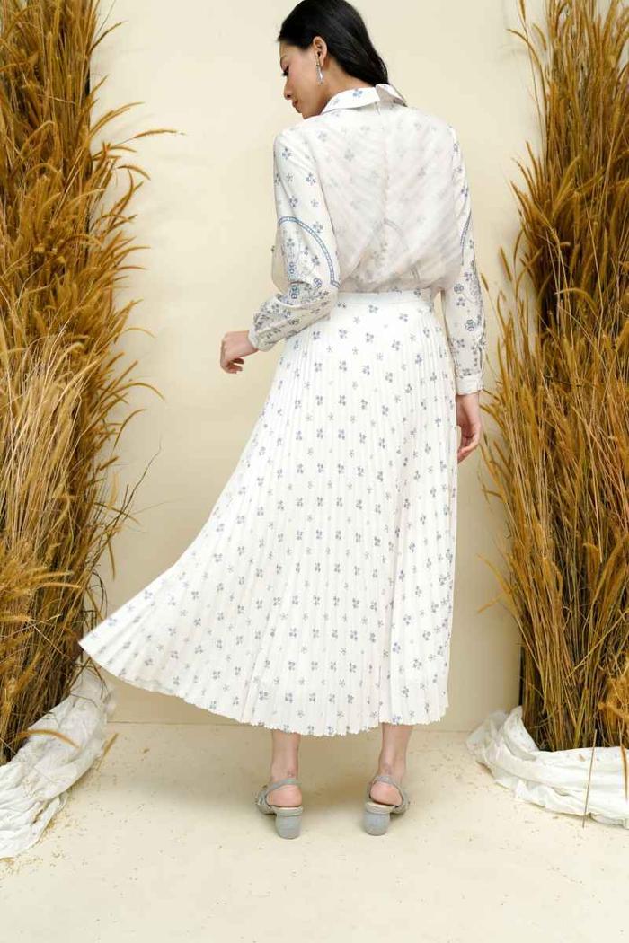 Pandai Sikek Pleated Skirt Dyandra