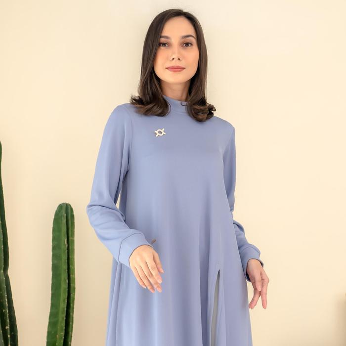 Laluna Midi Dress (Minor) Azure