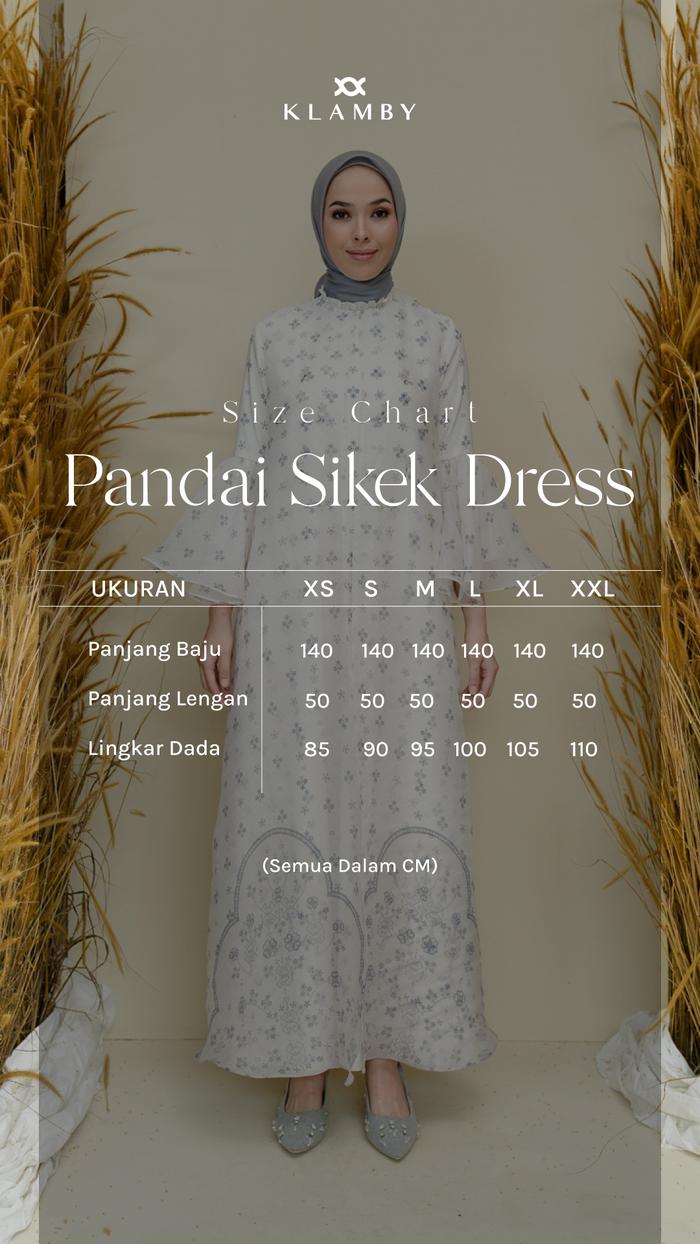 Pandai Sikek Dress with Embellishment Savarna