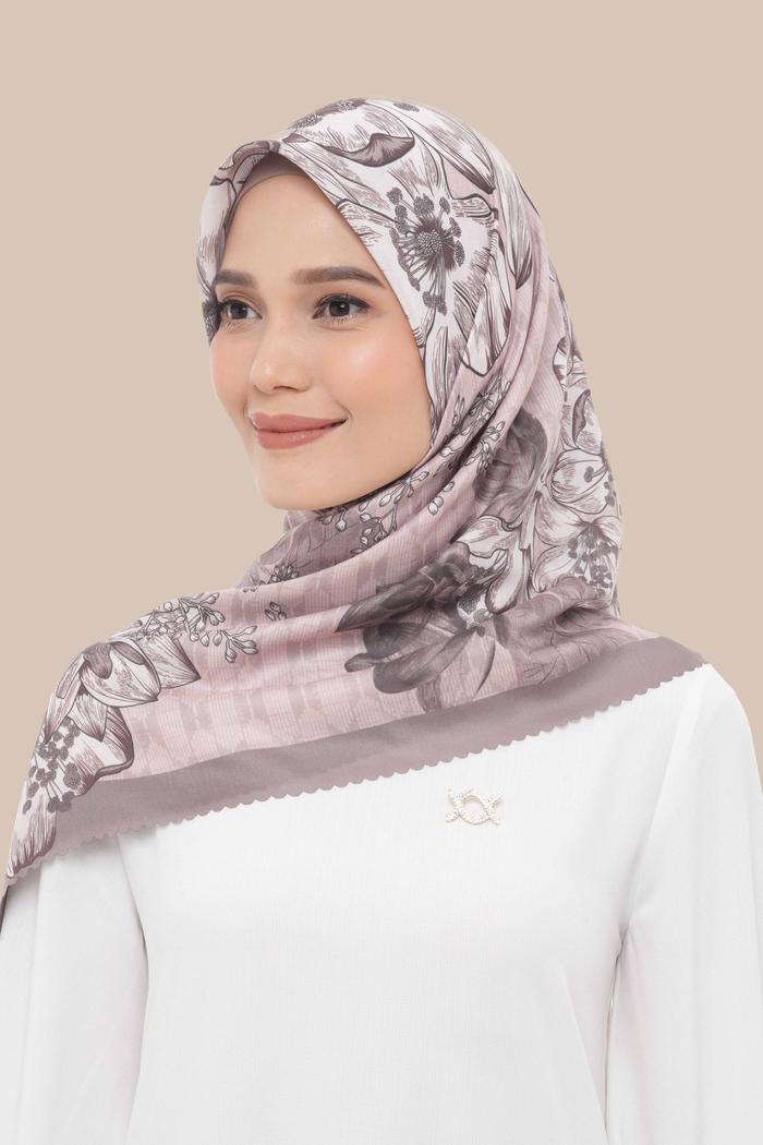 Mandalika Scarf Clay