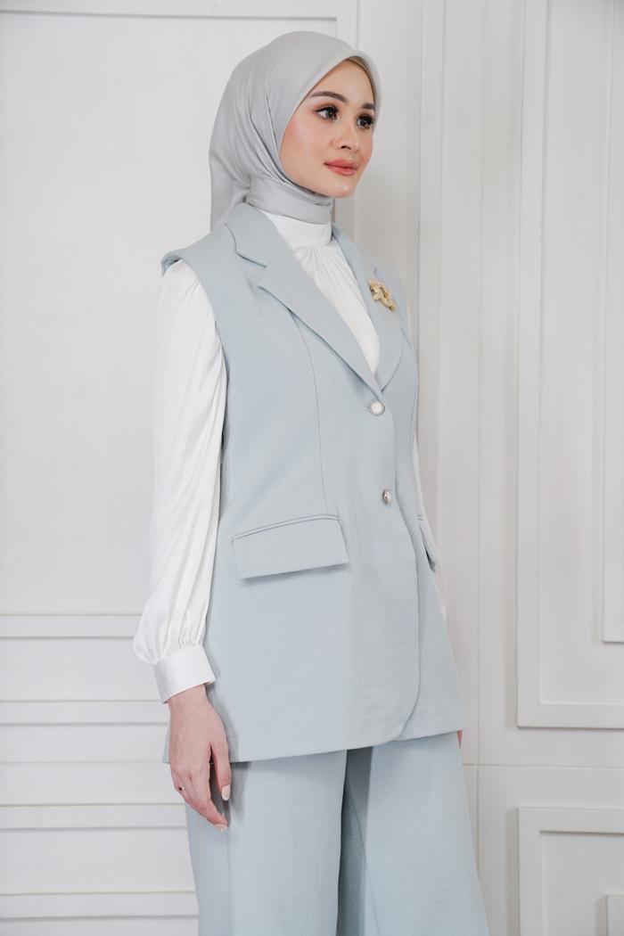 Leia Blazer Horizon Blue