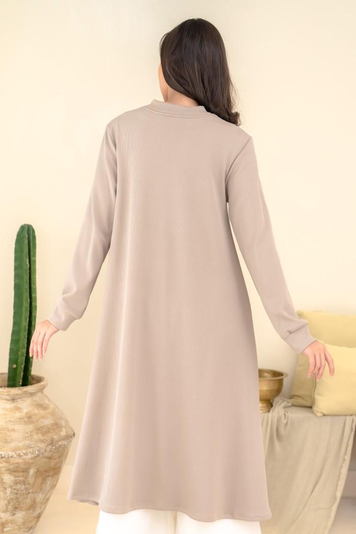 Laluna Midi Dress (Minor) Clay Brown