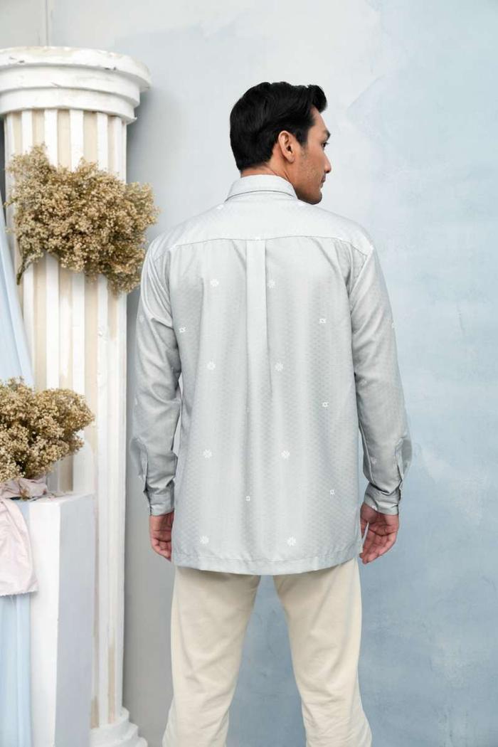 Lingga Long Shirt Men Perak