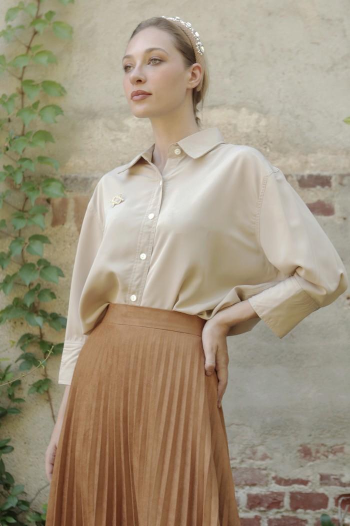 Sasha Shirt (Minor) Beige