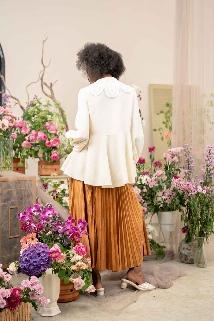 Oxford Blouse (Minor) Irish Cream