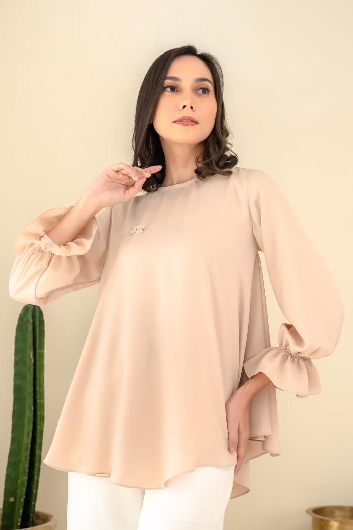 Shea Blouse (Minor) Peach Dust