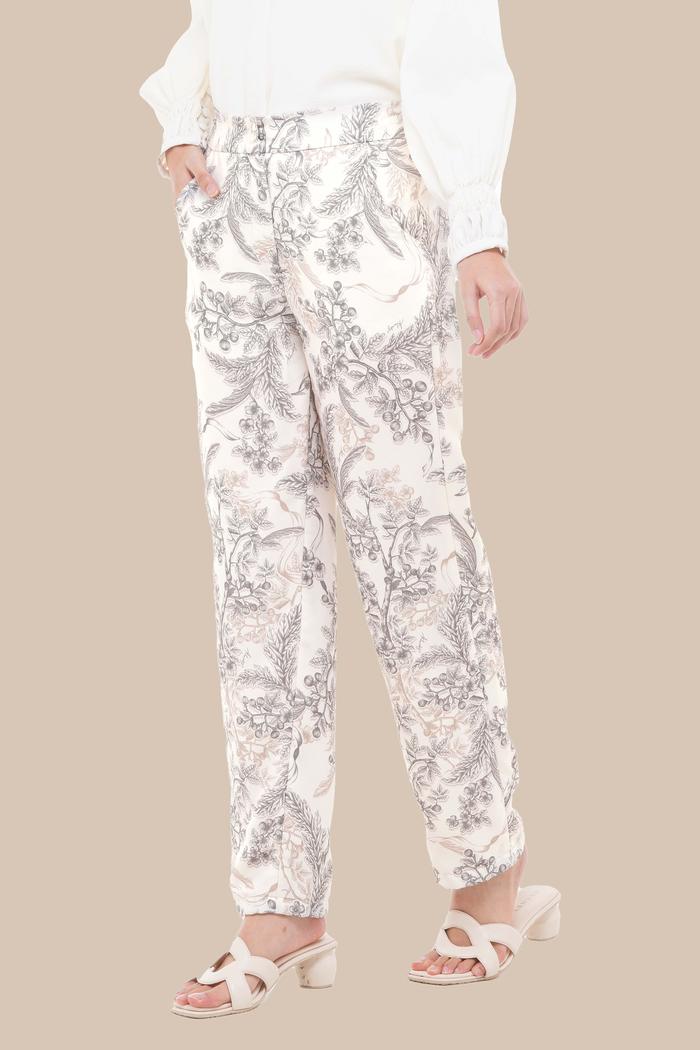 Ruby Pants (Minor) White Marble