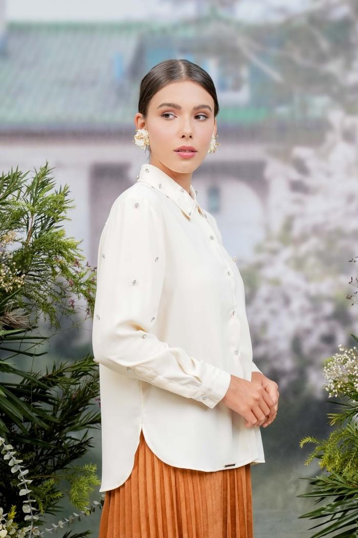 Rosemary Blouse (Minor) Ivory