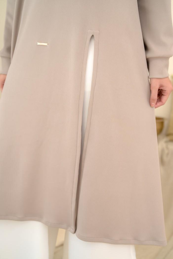 Laluna Midi Dress (Minor) Clay Brown