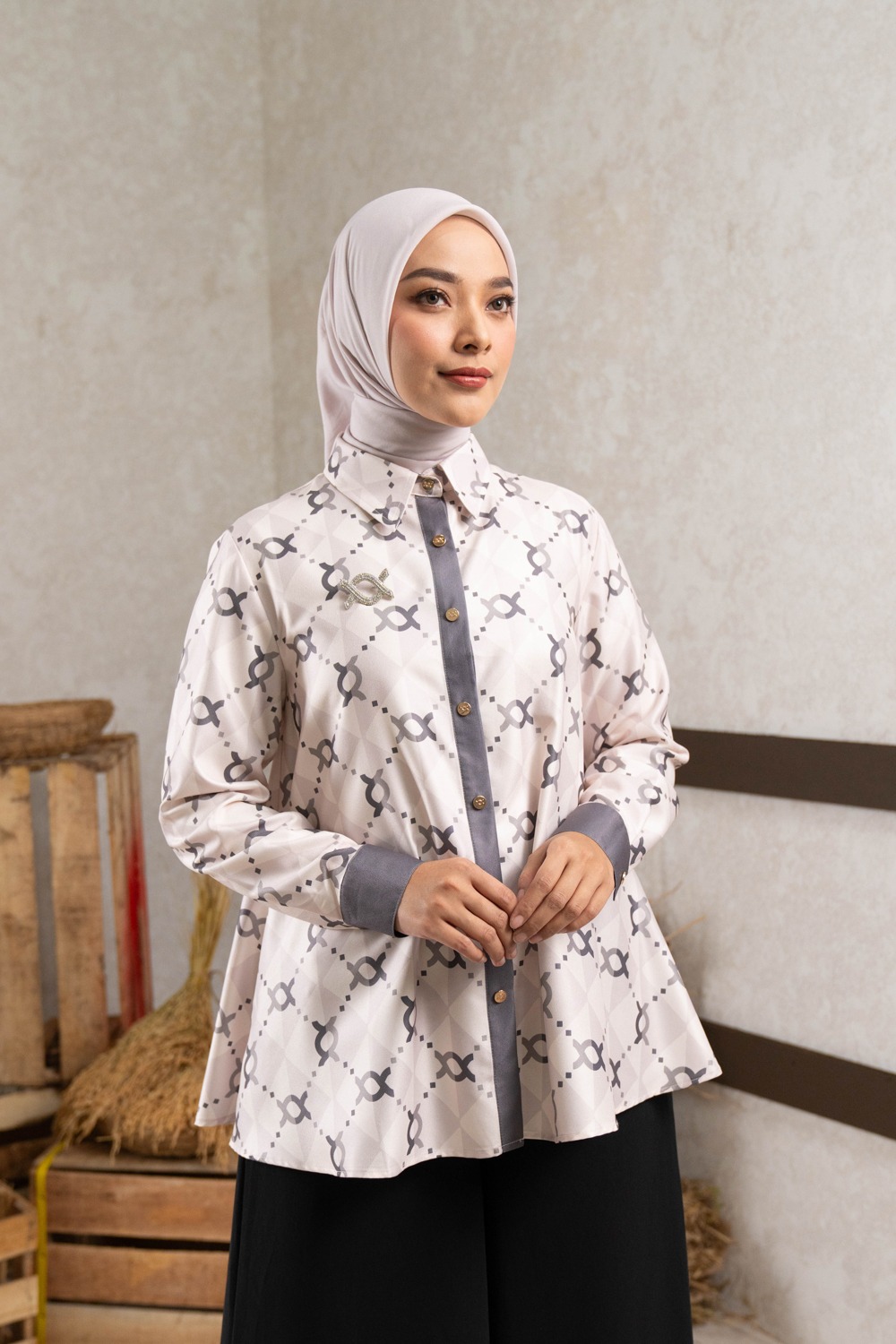 Calya Shirt Pavement