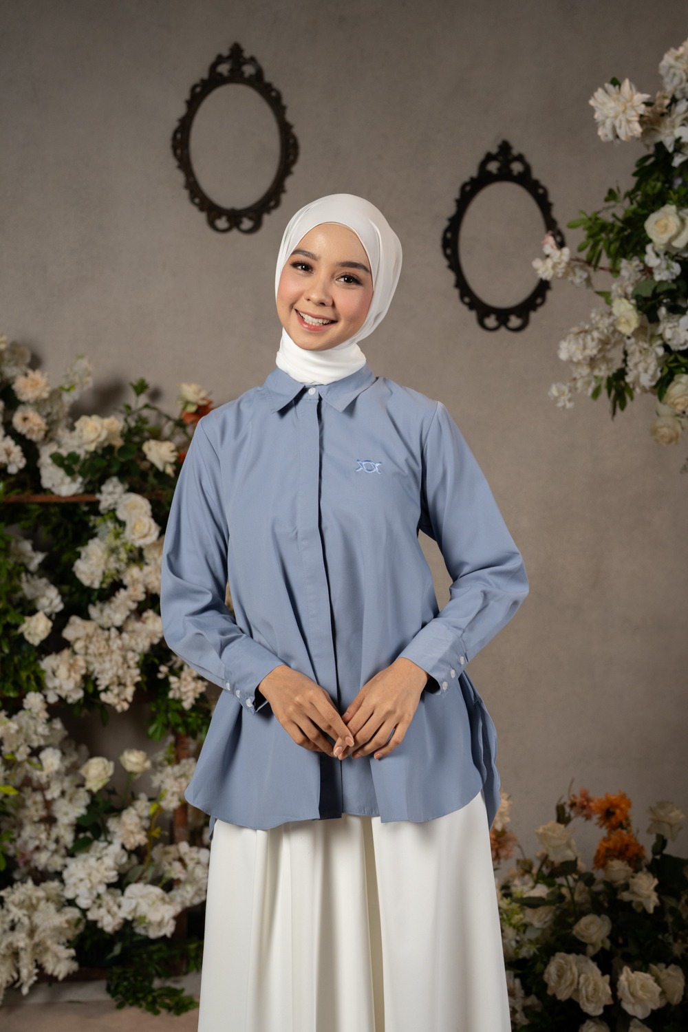 Lucy Shirt 2.0 Slate Blue