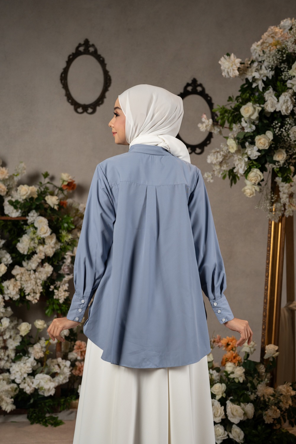 Lucy Shirt 2.0 Slate Blue
