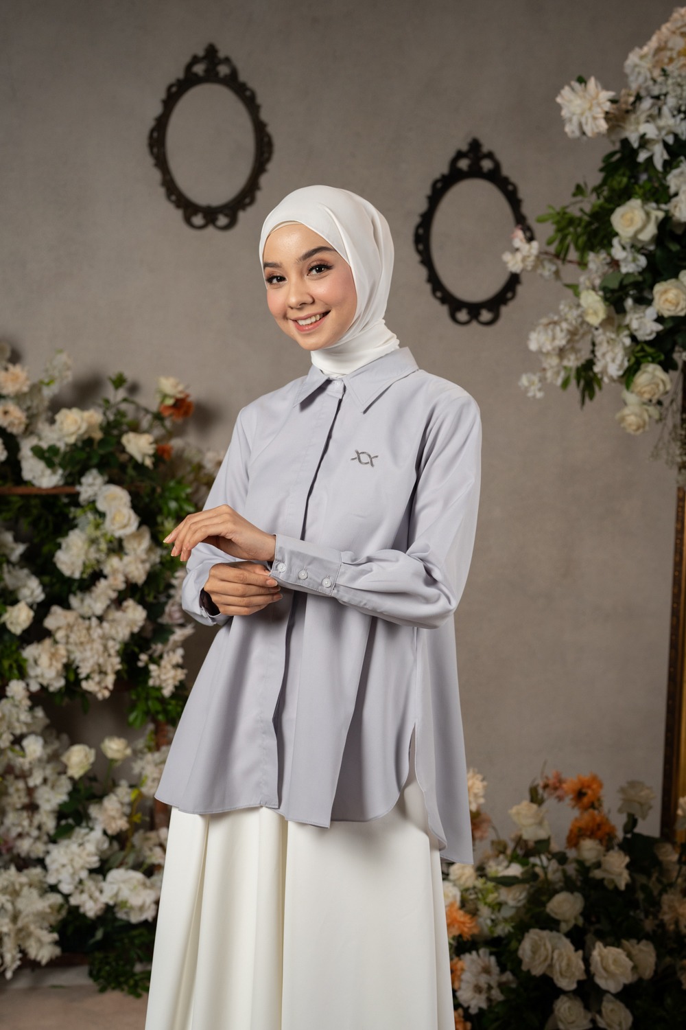 Lucy Shirt 2.0 Smoke Grey