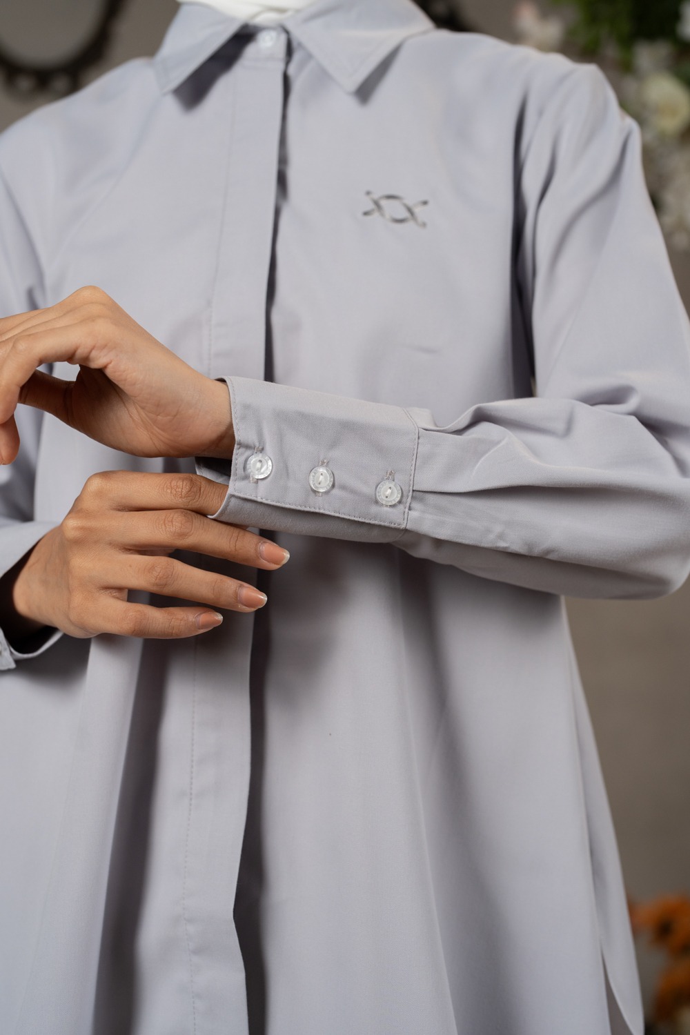 Lucy Shirt 2.0 Smoke Grey