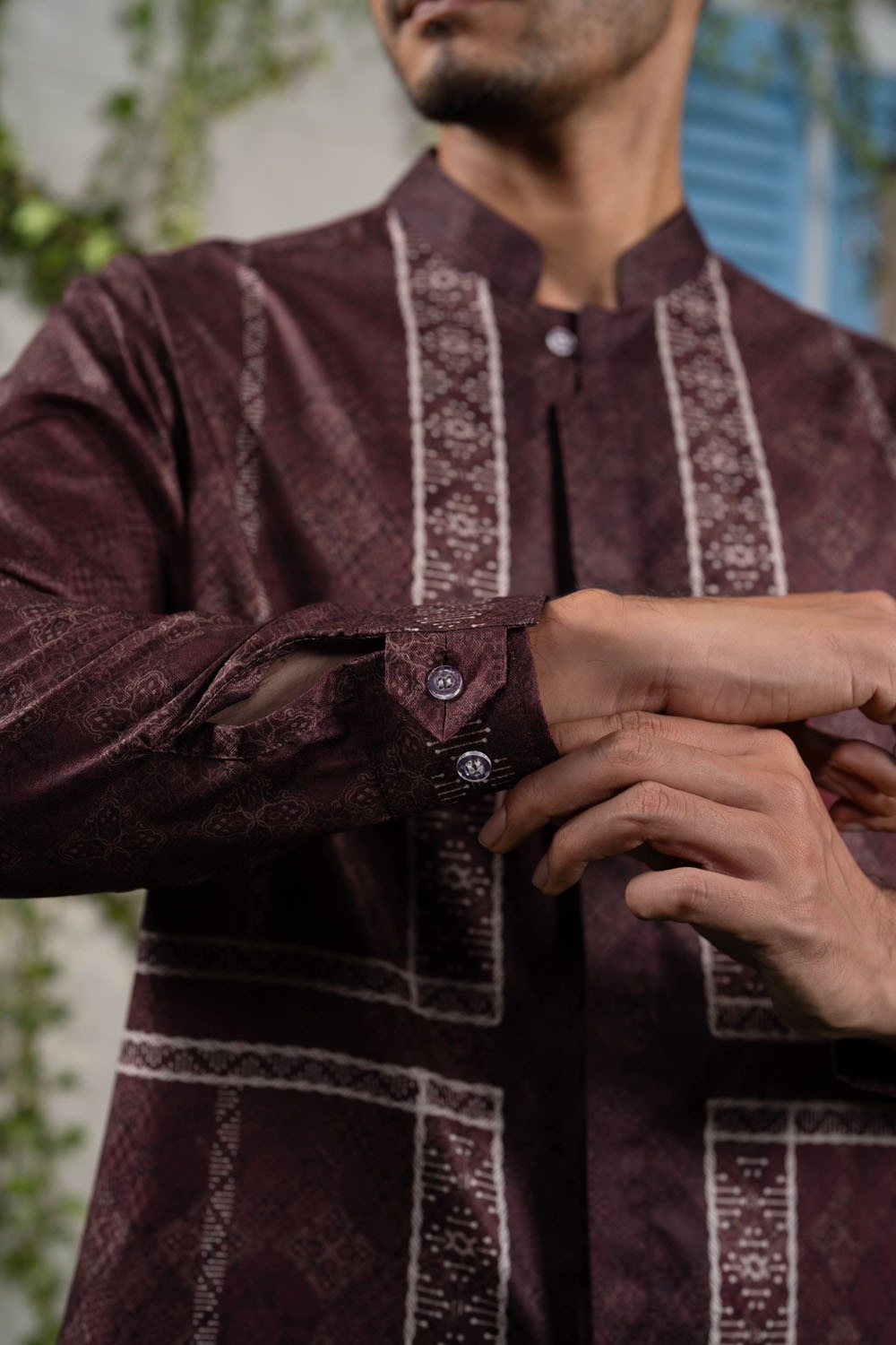 Nayandari Long Shirt Men