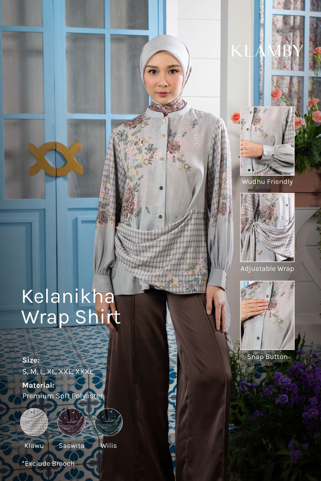 Kelanikha Wrap Shirt