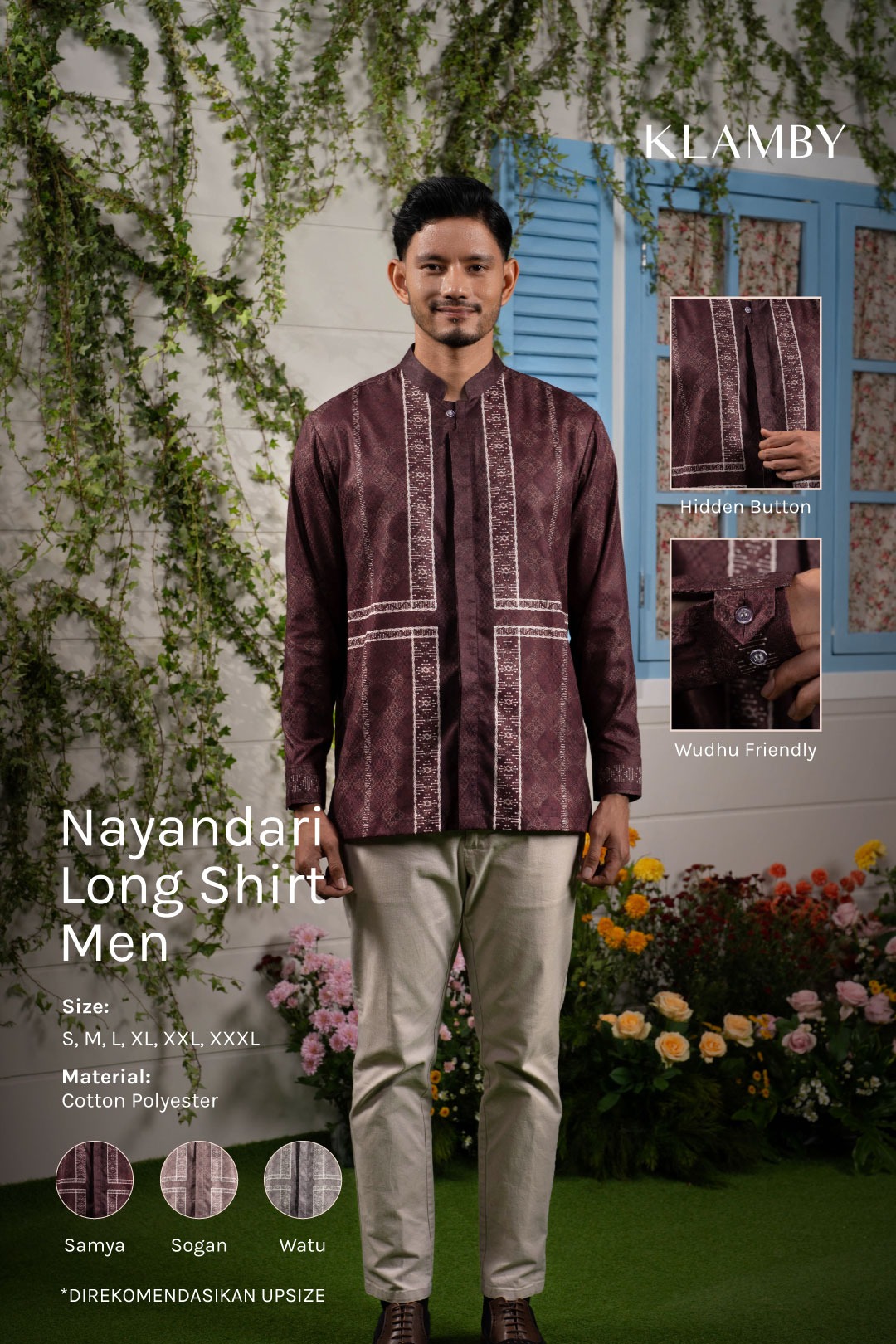 Nayandari Long Shirt Men
