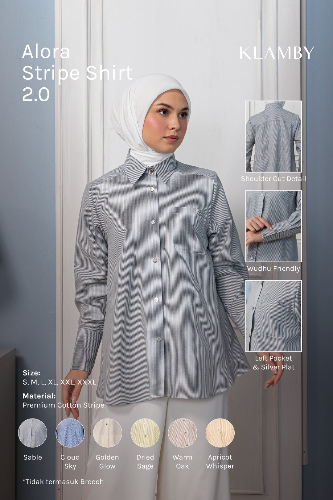 Alora Stripe Shirt 2.0