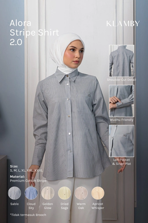 Alora Stripe Shirt 2.0