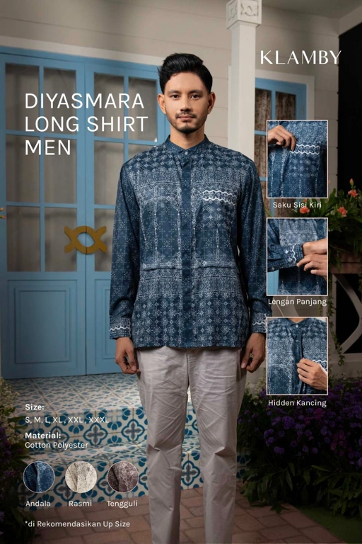 Image of Diyasmara Long Shirt Men