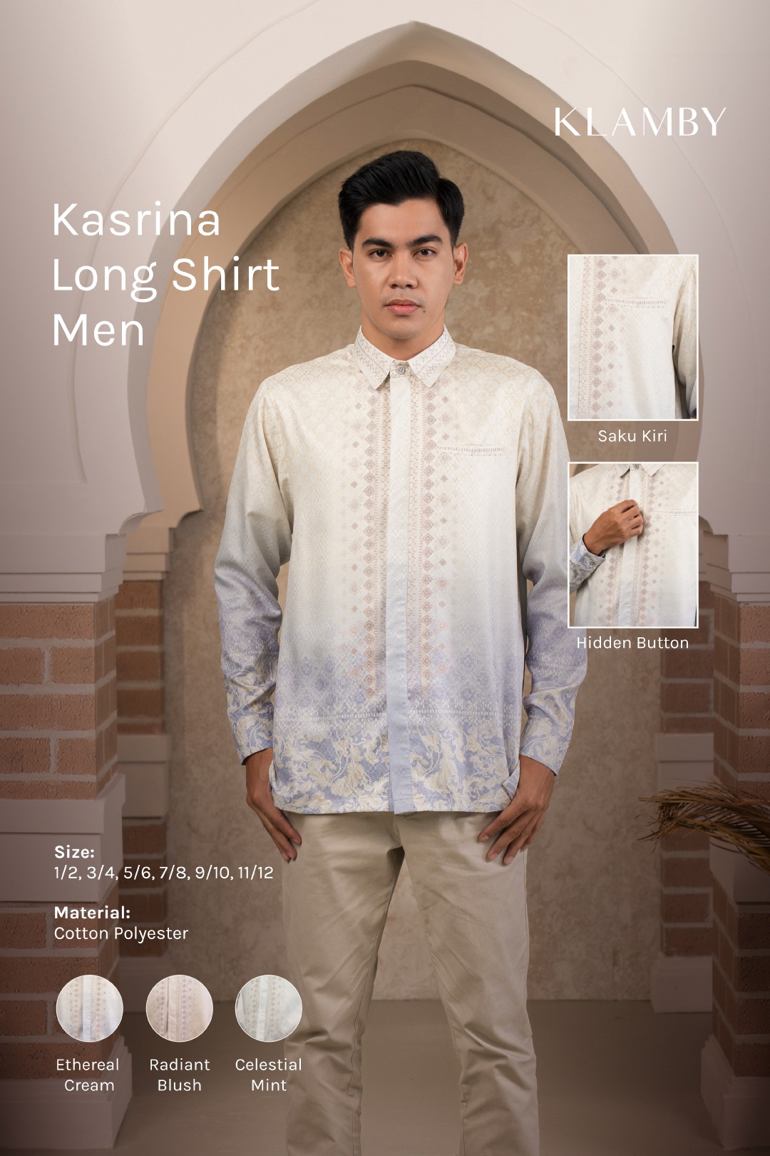 Kasrina Long Shirt Men