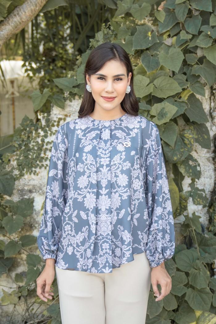Kianna Blouse (Minor) Dark Truffle