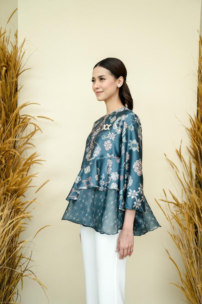 Dumai Blouse Emerald