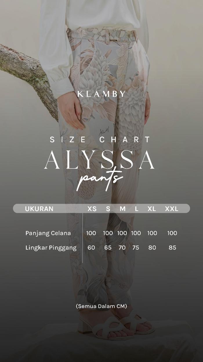 Alyssa pants in Poppy Blush