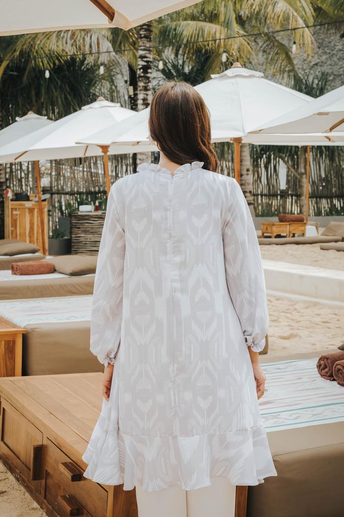 Clare Tunic in Lilac Marble