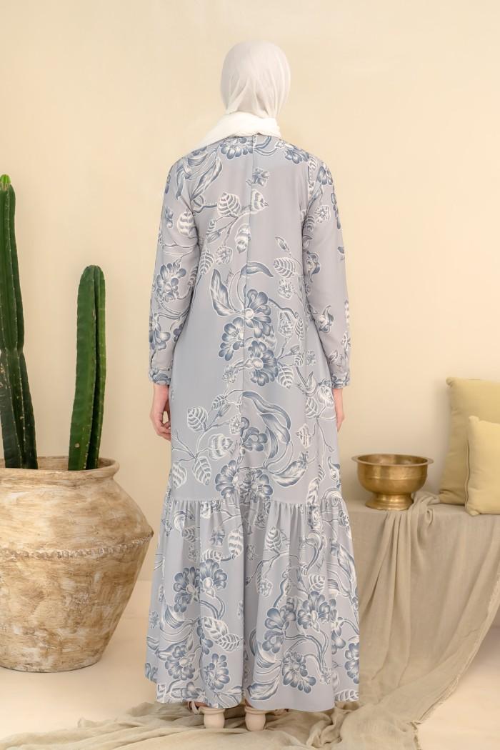 Amara Dress (Minor) Primary Blue