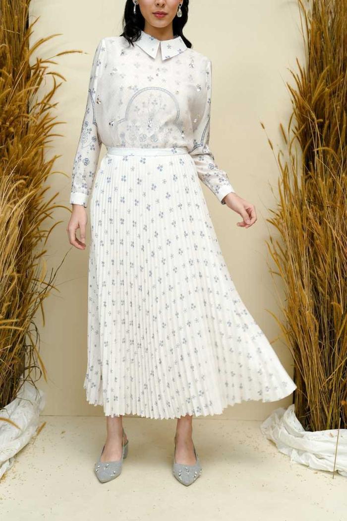 Pandai Sikek Pleated Skirt Dyandra