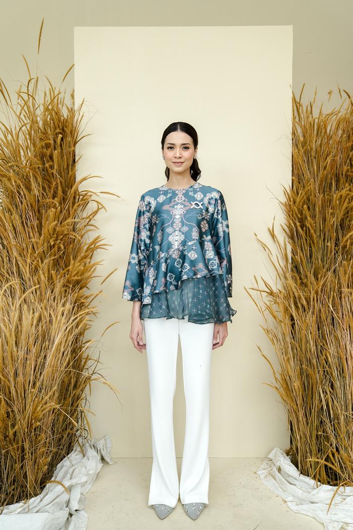 Dumai Blouse Emerald
