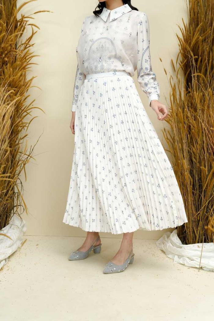Pandai Sikek Pleated Skirt Dyandra