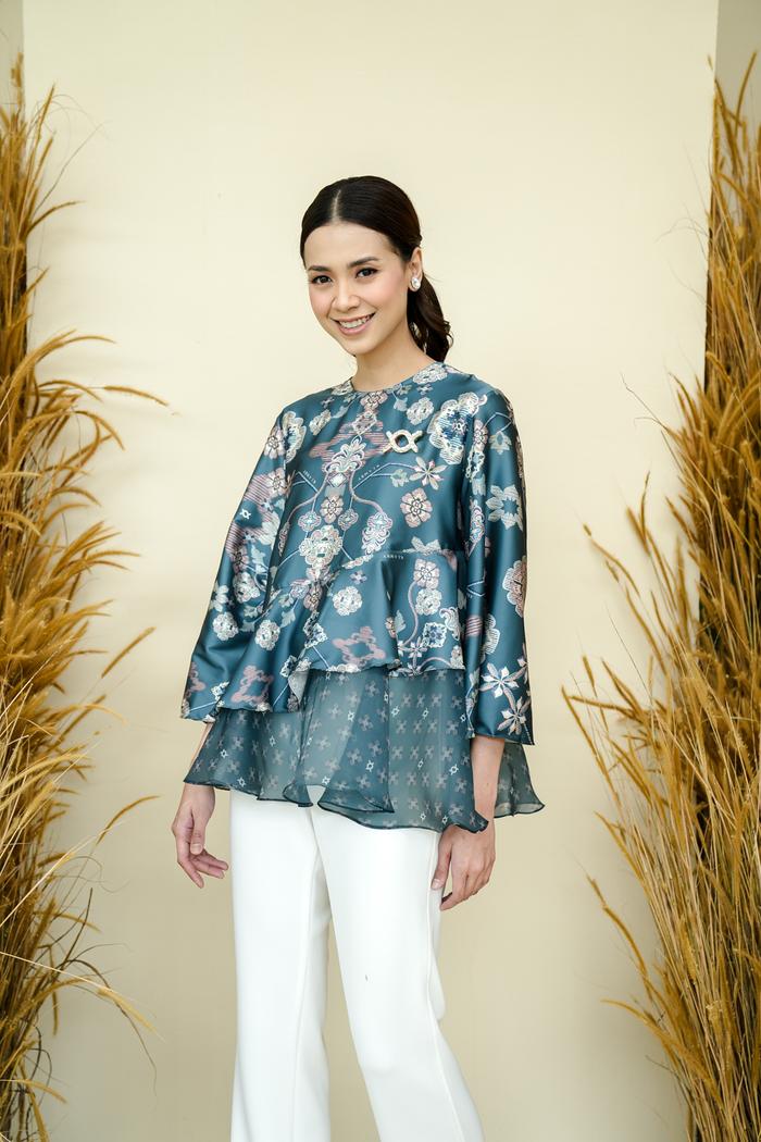 Dumai Blouse Emerald