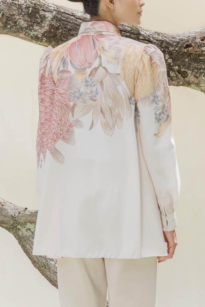 Alyssa Blouse in Poppy Blush