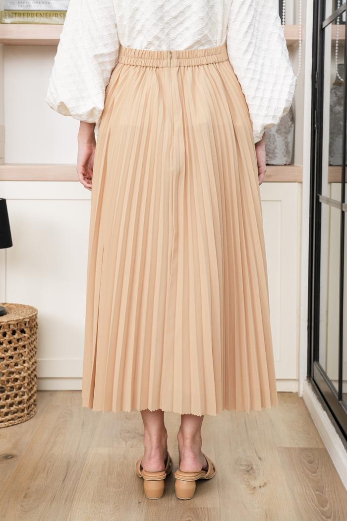 Aviya Pleated Skirt Sunset