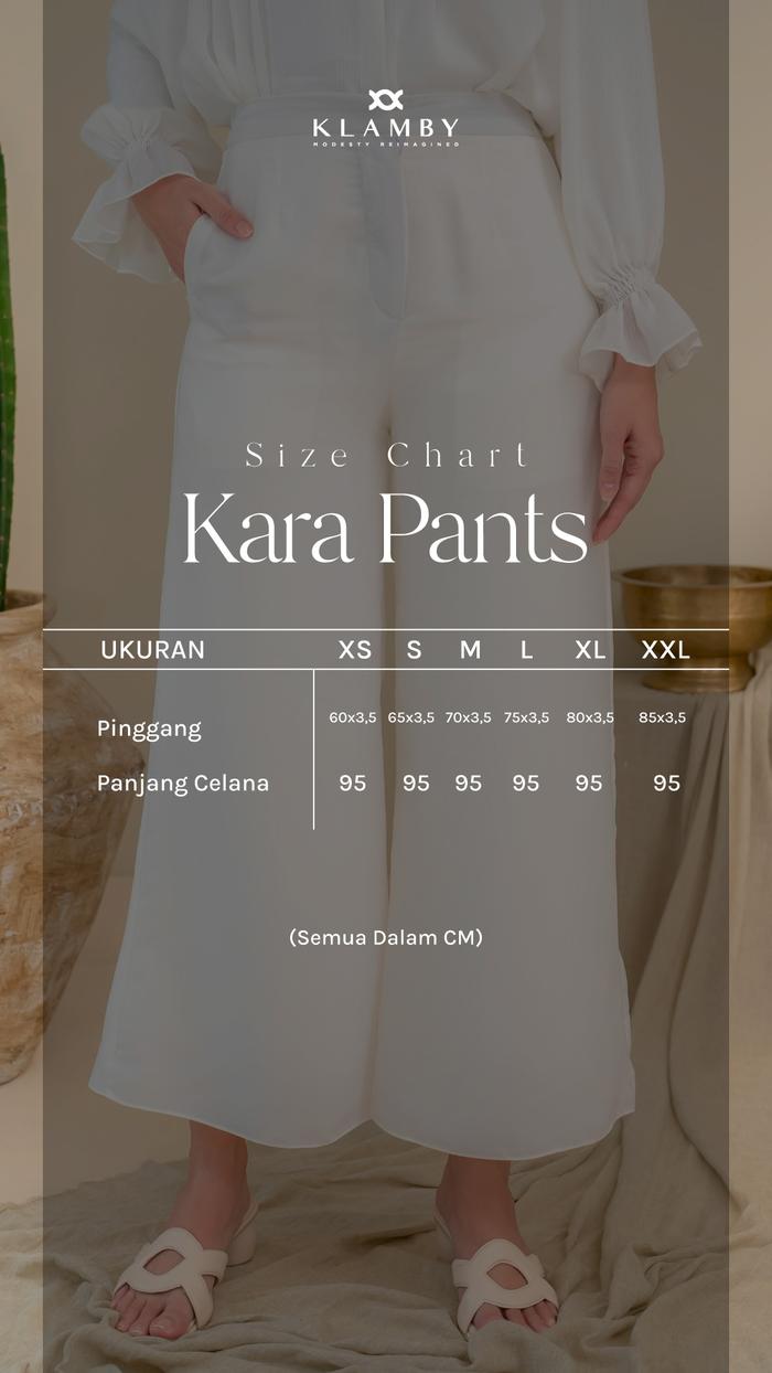 Kara Pants (Minor) White