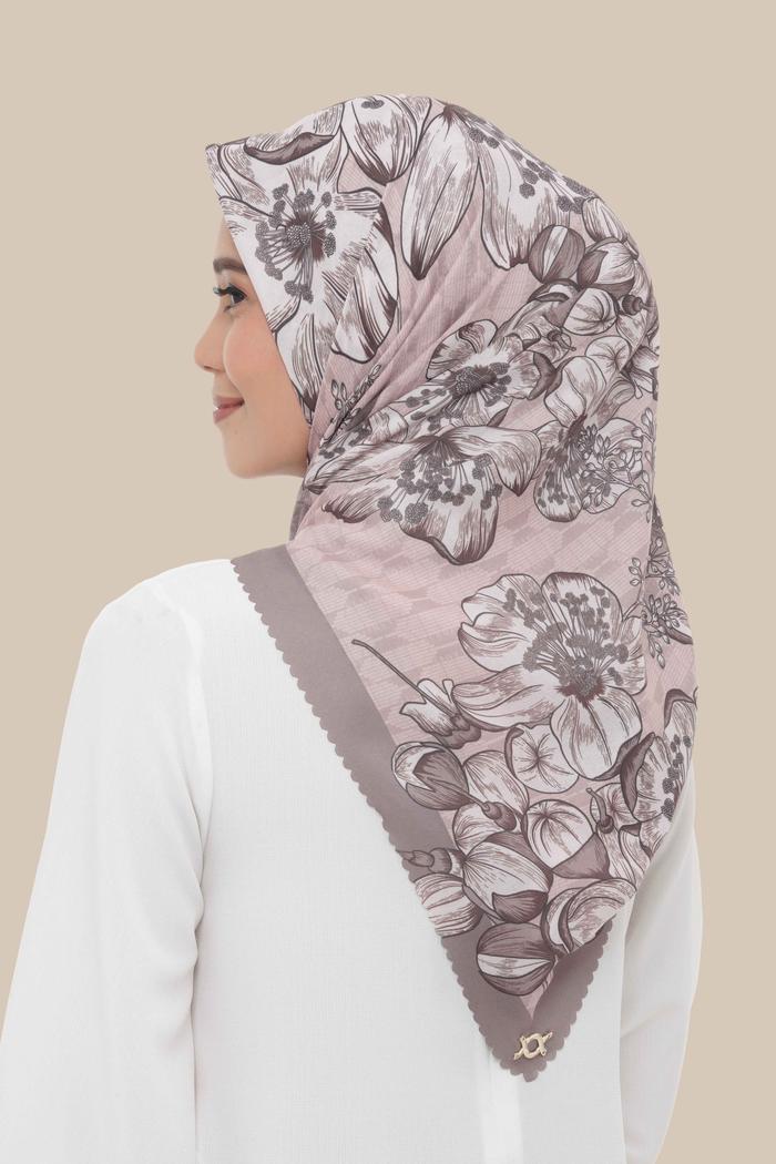 Mandalika Scarf Clay