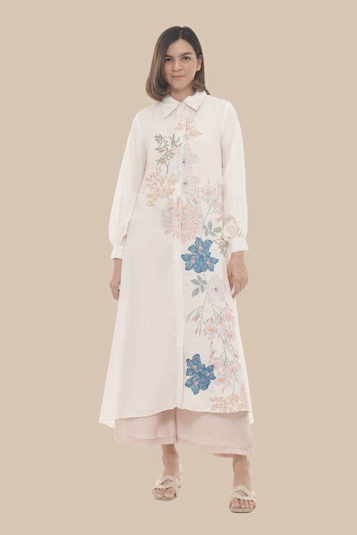 Stella Shirt Dress White