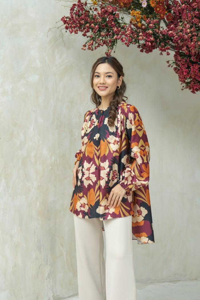 Ayana Blouse (Minor) in Tamarind