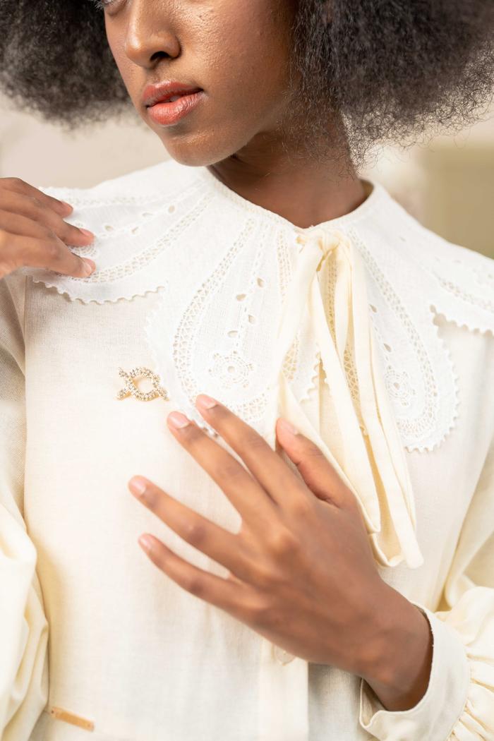 Oxford Blouse (Minor) Irish Cream