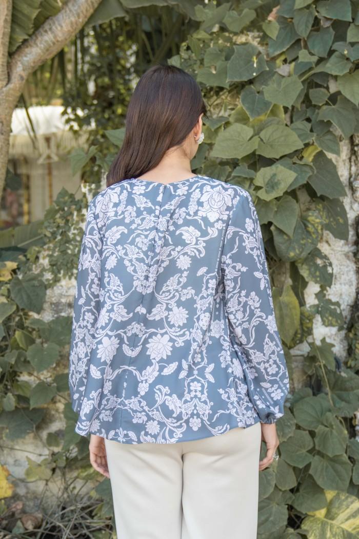 Kianna Blouse (Minor) Dark Truffle