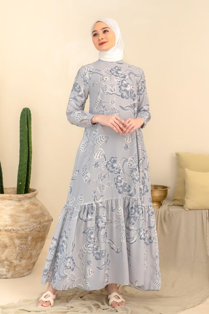 Amara Dress (Minor) Primary Blue