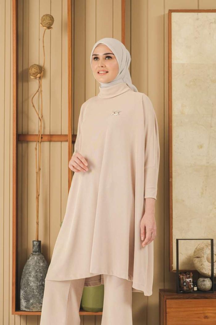 Naraya Tunic Chalk Pink
