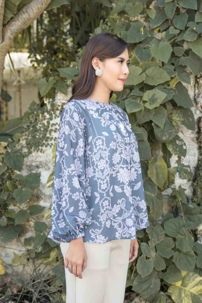 Kianna Blouse (Minor) Dark Truffle